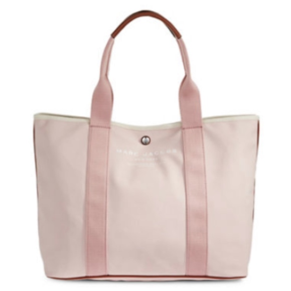 Marc Jacobs Handbags - Marc Jacobs Canvas Tote Pink Shopper